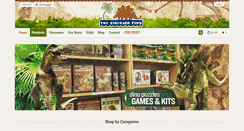 Desktop Screenshot of dinosaurfarm.com