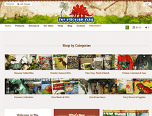 Tablet Screenshot of dinosaurfarm.com